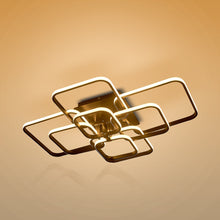 Load image into Gallery viewer, Contemporary LED Energy-efficient Light-adjusted Semi Flush Ceiling Light