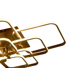 Load image into Gallery viewer, Contemporary LED Energy-efficient Light-adjusted Semi Flush Ceiling Light