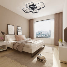 Load image into Gallery viewer, Contemporary LED Energy-efficient Light-adjusted Semi Flush Ceiling Light