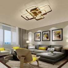 Load image into Gallery viewer, Contemporary LED Energy-efficient Light-adjusted Semi Flush Ceiling Light