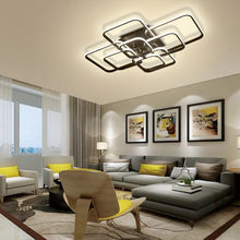 Load image into Gallery viewer, Contemporary LED Energy-efficient Light-adjusted Semi Flush Ceiling Light