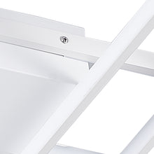 Load image into Gallery viewer, Neutral Style Rectangular LED Semi Flush Ceiling Light