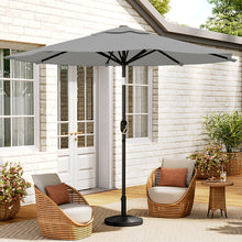 Load image into Gallery viewer, Outdoor Solar 24 LED Lights Patio with Crank for Patio Market with Base