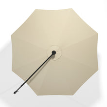 Load image into Gallery viewer, Outdoor 32 LED Lighted Patio Umbrella with Crank Lift System with Base
