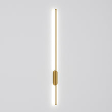 Load image into Gallery viewer, Modern Gold Aluminum Linear LED Wall Lighting Fixture 100cm