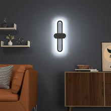 Load image into Gallery viewer, Modern Oval LED Wall Light with Acrylic Shade Wall Lamps Living and Home White