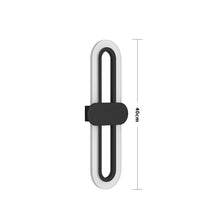 Load image into Gallery viewer, Modern Oval LED Wall Light with Acrylic Shade Wall Lamps Living and Home