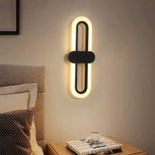 Load image into Gallery viewer, Modern Oval LED Wall Light with Acrylic Shade