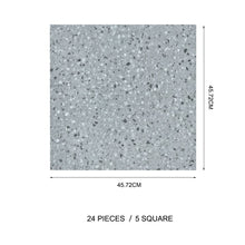 Load image into Gallery viewer, Set of 24 Peel and Stick PVC Granite Floor Tile Living and Home