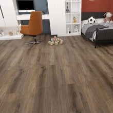 Load image into Gallery viewer, PVC Wooden Self-adhesive Laminate Flooring Planks for Home Decor Living and Home
