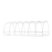 Load image into Gallery viewer, Green Outdoor Walk-in Tunnel Greenhouse with Steel Frame Greenhouses Living and Home