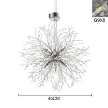 Load image into Gallery viewer, 8 Light Holders Sputnik Hanging Pendant Light Ceiling Lights Living and Home