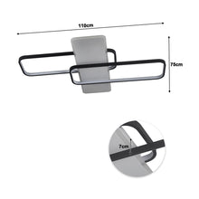 Load image into Gallery viewer, Modern Rectangular LED Ceiling Light Flush Mount Ceiling Lights Living and Home