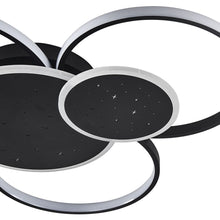 Load image into Gallery viewer, Modern 5 Rings LED Ceiling Light 115W White Light Ceiling Lights Living and Home