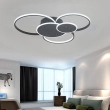 Load image into Gallery viewer, Modern 5 Rings LED Ceiling Light 115W White Light Ceiling Lights Living and Home