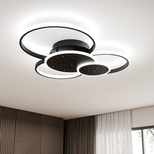 Load image into Gallery viewer, Modern 5 Rings LED Ceiling Light 115W White Light Ceiling Lights Living and Home