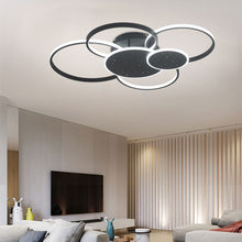 Load image into Gallery viewer, Modern 5 Rings LED Ceiling Light 115W White Light Ceiling Lights Living and Home 6 Rings