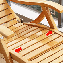 Load image into Gallery viewer, Bamboo Rocking Chair Foldable Recliner Sun Loungers Living and Home