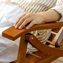Load image into Gallery viewer, Bamboo Rocking Chair Foldable Recliner Sun Loungers Living and Home