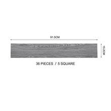 Load image into Gallery viewer, Rustic Lifelike Wood Grain Self-adhesive PVC Flooring Living and Home