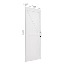 Load image into Gallery viewer, 213cm Height Wooden Barn Door Sliding Doors with 200cm L Sliding Kit living room Living and Home