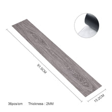 Load image into Gallery viewer, Realistic Wood Effect Self Adhesive Flooring 36 Pcs