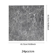 Load image into Gallery viewer, 24Pcs Square Self Adhesive Stone Effect Floor Tiles