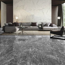 Load image into Gallery viewer, 24Pcs Square Self Adhesive Stone Effect Floor Tiles