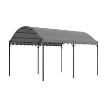 Load image into Gallery viewer, 300cm Wide Outdoor Metal Arched Pergola with Shade Canopies & Gazebos Living and Home