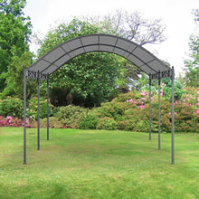 Load image into Gallery viewer, 300cm Wide Outdoor Metal Arched Pergola with Shade Canopies & Gazebos Living and Home