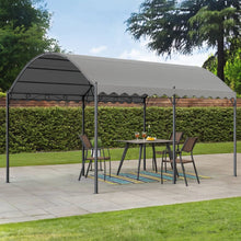 Load image into Gallery viewer, 300cm Wide Outdoor Metal Arched Pergola with Shade Canopies & Gazebos Living and Home