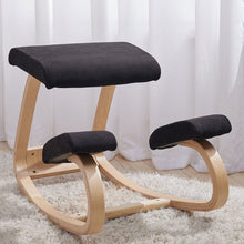 Load image into Gallery viewer, Kneeling Chair with Birch Wood Frame and Suede Fabric Living and Home