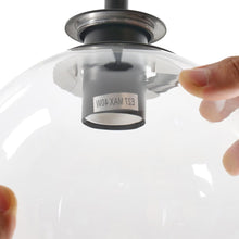 Load image into Gallery viewer, 1-Light Pendant Light with Glass Lampshade Pendant Lights Living and Home