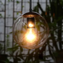 Load image into Gallery viewer, 1-Light Pendant Light with Glass Lampshade Pendant Lights Living and Home