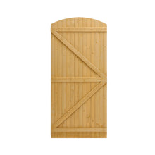 Load image into Gallery viewer, Semi Braced Arch Top Strong Wooden Garden Gate