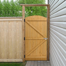 Load image into Gallery viewer, Outdoor Wooden Garden Gate Fence Door