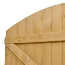 Load image into Gallery viewer, Semi Braced Arch Top Strong Wooden Garden Gate