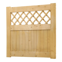 Load image into Gallery viewer, Diyspace Rhombus Garden Wood Fence Gate