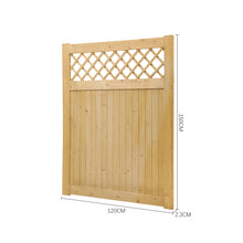 Load image into Gallery viewer, Diyspace Rhombus Garden Wood Fence Gate