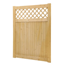 Load image into Gallery viewer, Diyspace Rhombus Garden Wood Fence Gate