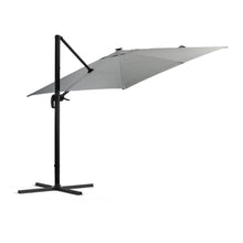 Load image into Gallery viewer, Square Cantilever Parasol with Solar Light and HDPE Parasol Base, LG1268LG0884