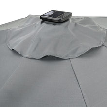 Load image into Gallery viewer, Round Cantilever Parasol with Solar Light and HDPE Parasol Base, LG1270LG0884