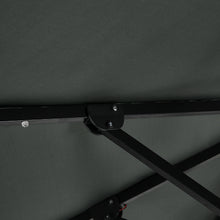 Load image into Gallery viewer, Round Cantilever Parasol with Solar Light and HDPE Parasol Base