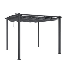 Load image into Gallery viewer, Garden Sanctuary Aluminum Patio Pergola with Canopy