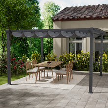 Load image into Gallery viewer, Garden Sanctuary Aluminum Patio Pergola with Canopy