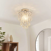 Load image into Gallery viewer, Crystal Mount Ceiling Light