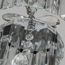 Load image into Gallery viewer, Modern Round Crystal Ceiling Light with Crystal Pendant