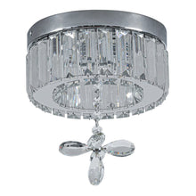 Load image into Gallery viewer, Modern Round Crystal Ceiling Light with Crystal Pendant Living and Home