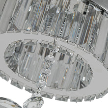 Load image into Gallery viewer, Modern Round Crystal Ceiling Light with Crystal Pendant Living and Home