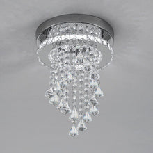 Load image into Gallery viewer, Modern Crystal Ceiling Light with Droplets Cool White Living and Home